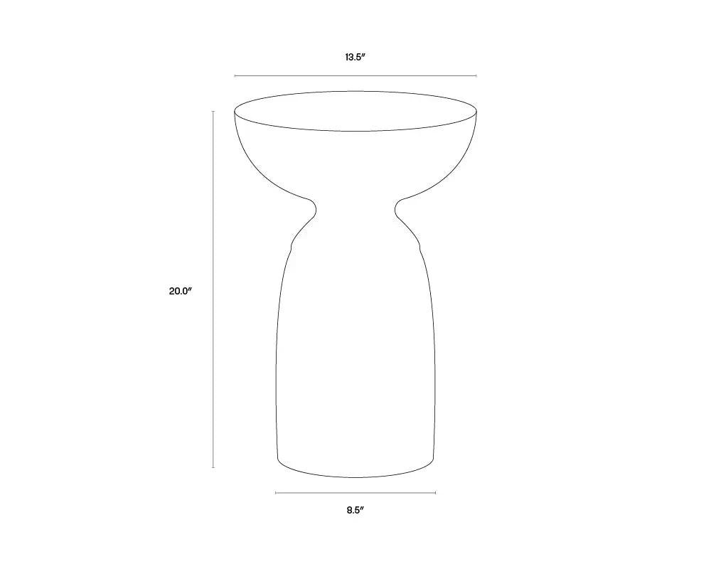 SP - GOYA MARBLE SIDE TABLE