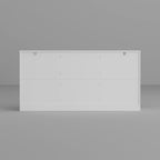 63W 9 Drawer Dresser Accent Dresser for Living Room Bedroom Chest