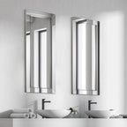 Beveled Rectangular Clear HD Wall Mounted Mirror for Bathroom, Vanity, Bedroom Mirrors, 3 sizes