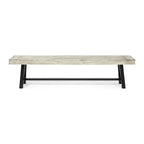 Carlisle Acacia Wood Outdoor Bench by Christopher Knight Home
