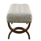 Carolina Tufted Bench With Nailhead Trim