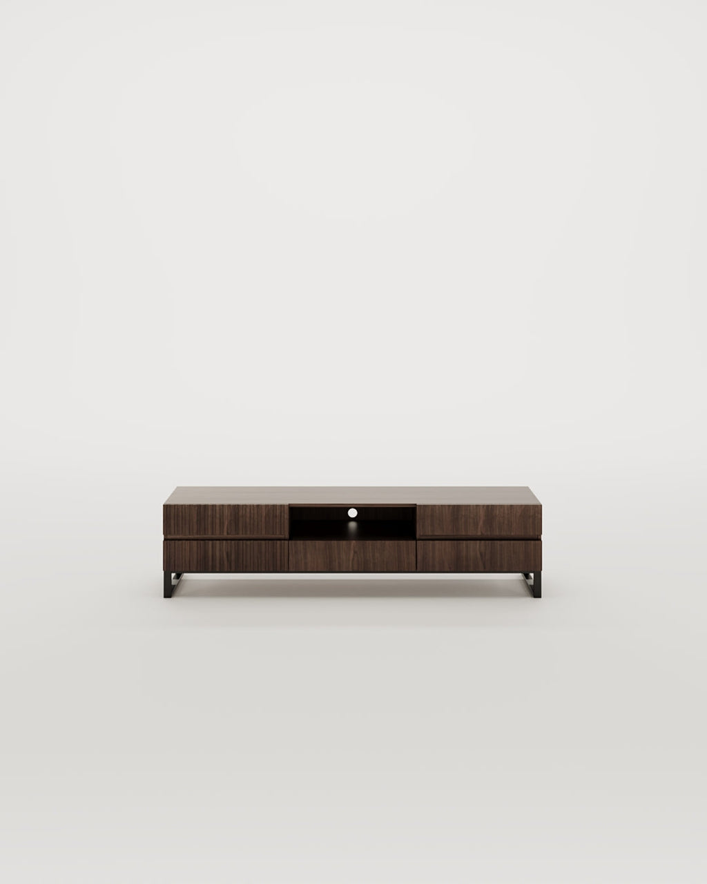 Charlie TV Cabinet, 200–230 cm wide, for media storage in the living room