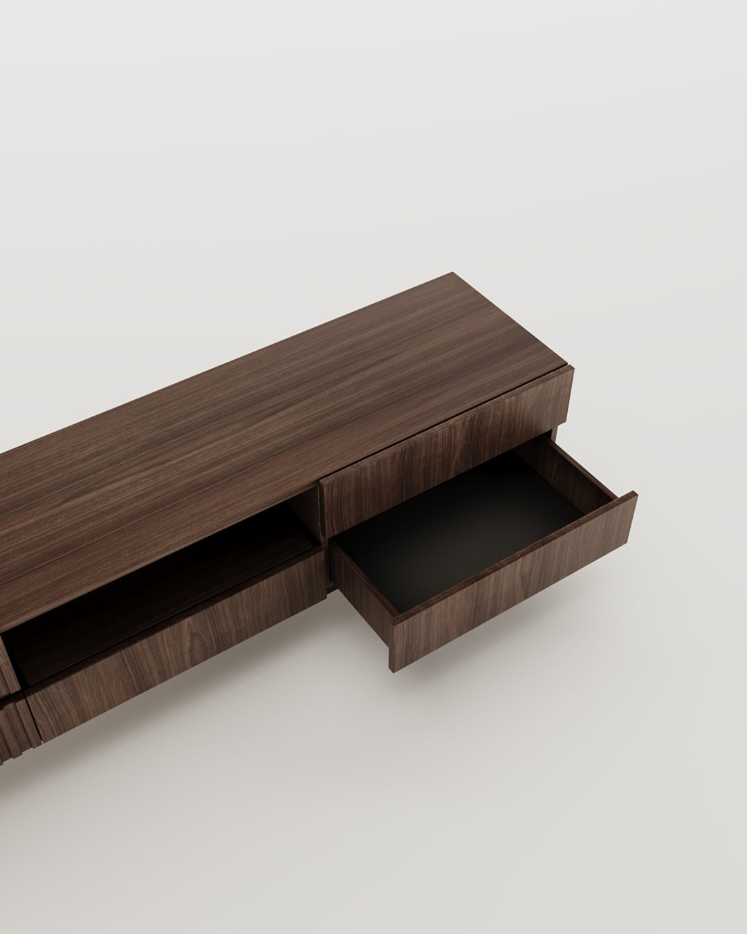 Charlie TV Cabinet, 200–230 cm wide, for media storage in the living room