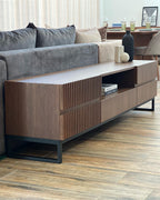 Charlie TV Cabinet, 200–230 cm wide, for media storage in the living room