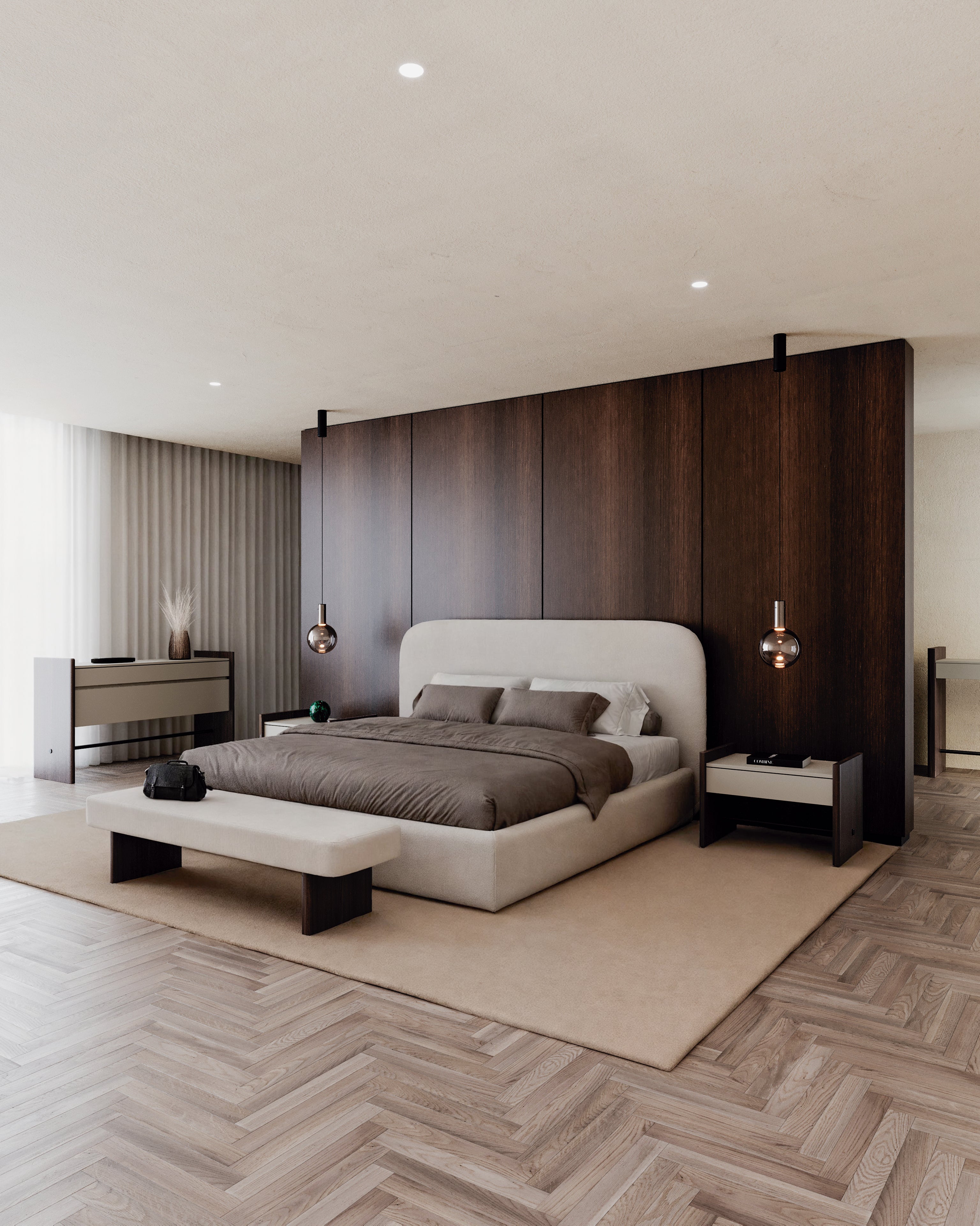 Chelsea Bed, 160–180 cm wide, for the bedroom