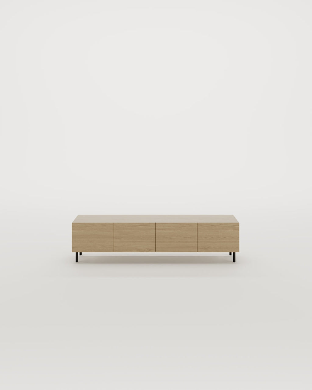 Chicago TV Cabinet, 200–230 cm wide, for media storage in the living room