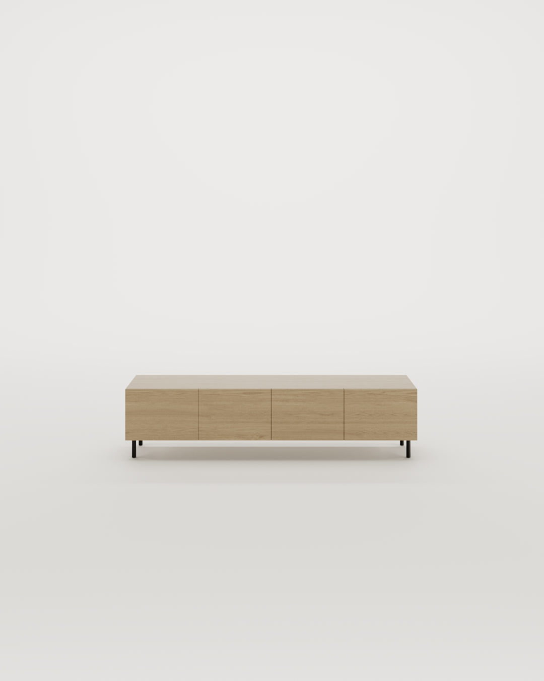 Chicago TV Cabinet, 200–230 cm wide, for media storage in the living room