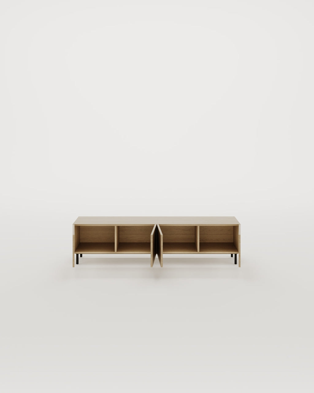 Chicago TV Cabinet, 200–230 cm wide, for media storage in the living room