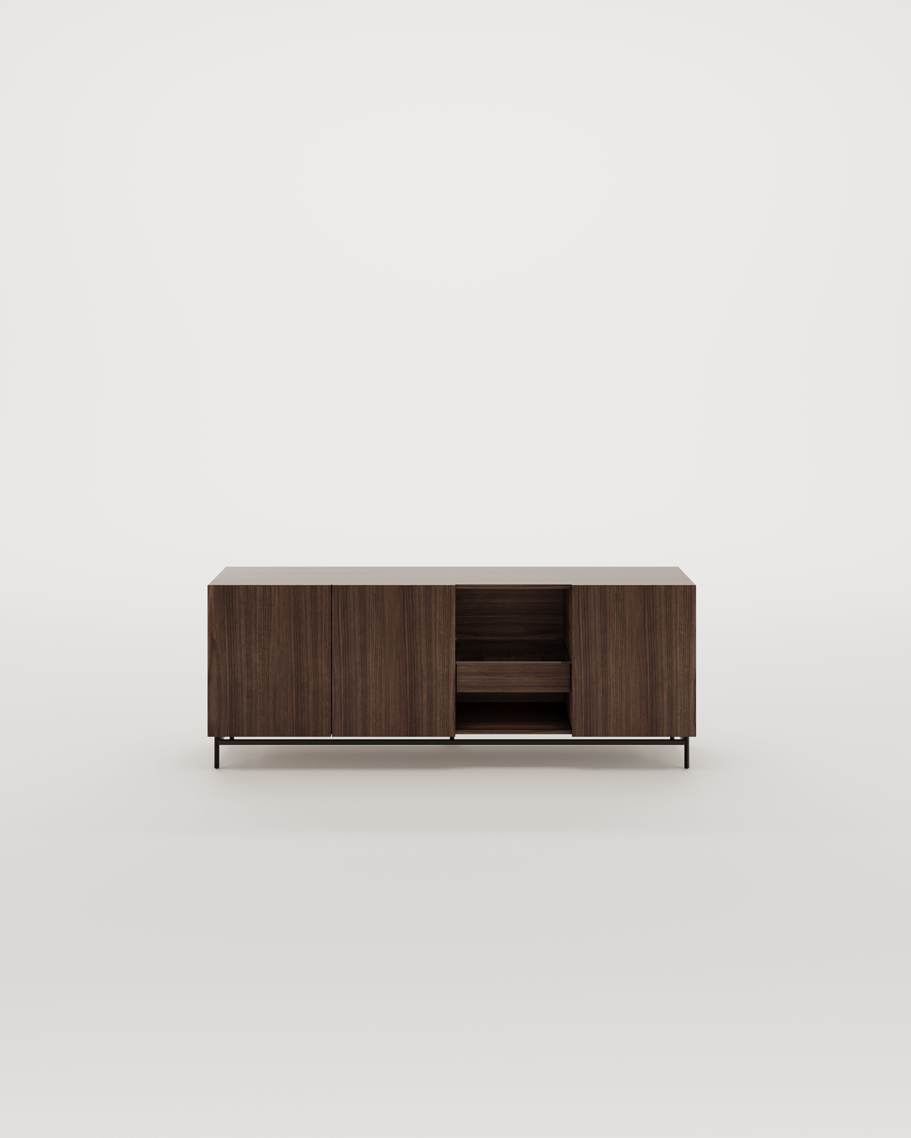Chicago Sideboard, 200–220 cm wide, for living and dining room storage