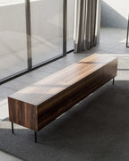 Chicago TV Cabinet, 200–230 cm wide, for media storage in the living room