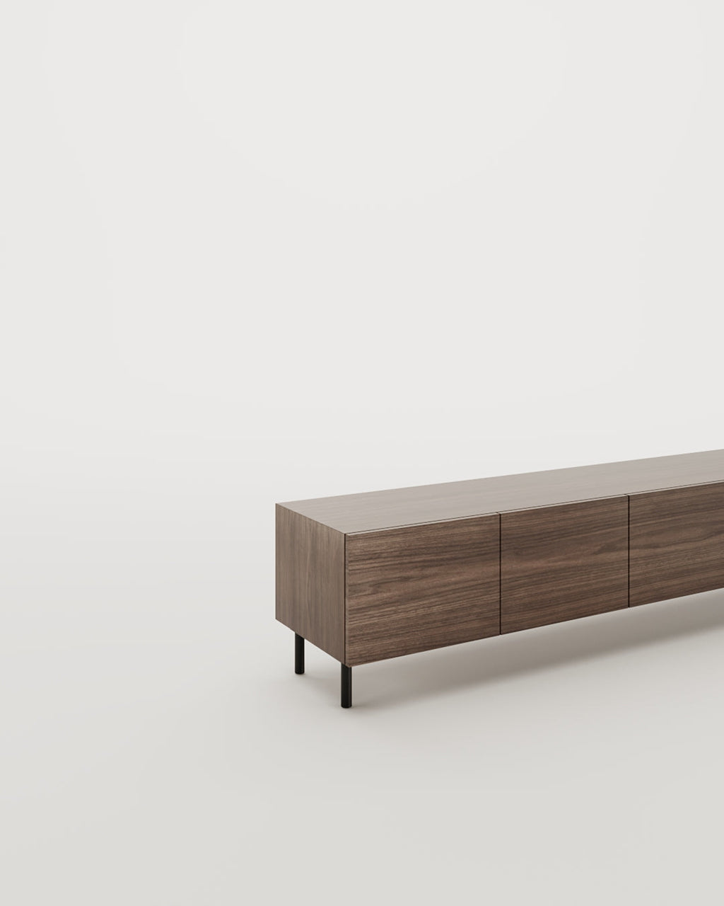 Chicago TV Cabinet, 200–230 cm wide, for media storage in the living room