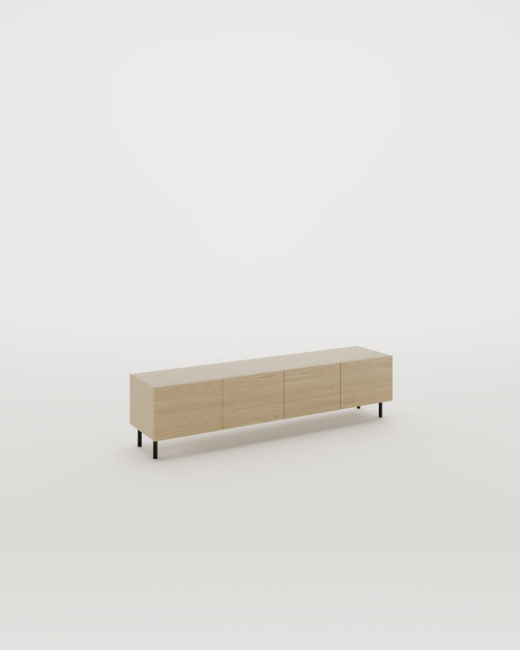 Chicago TV Cabinet, 200–230 cm wide, for media storage in the living room