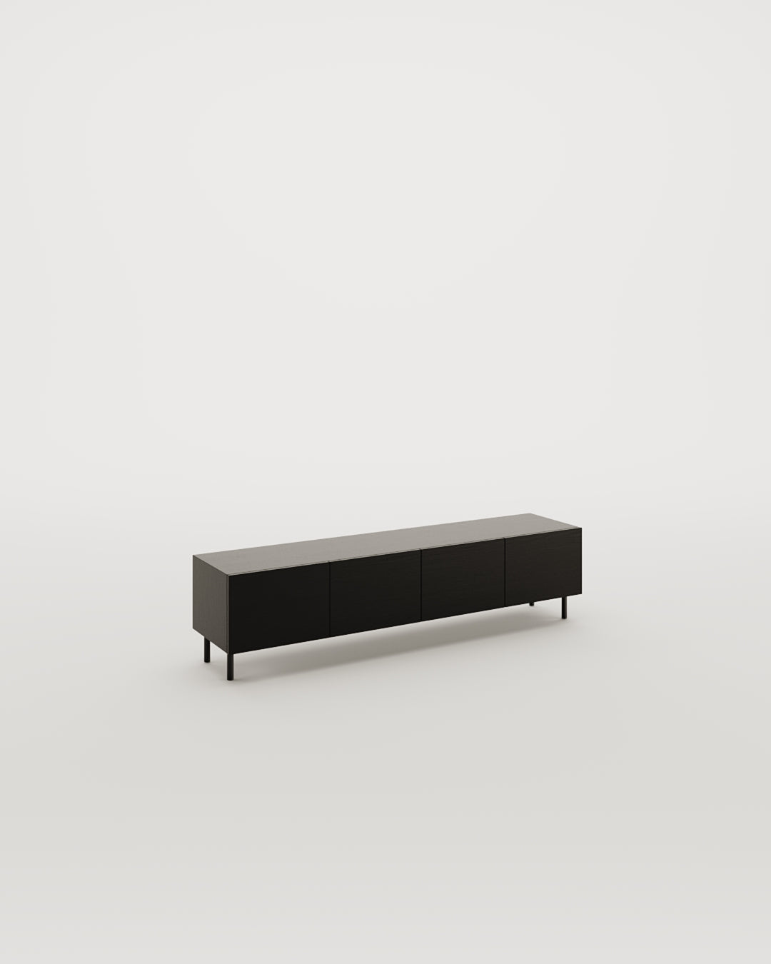 Chicago TV Cabinet, 200–230 cm wide, for media storage in the living room