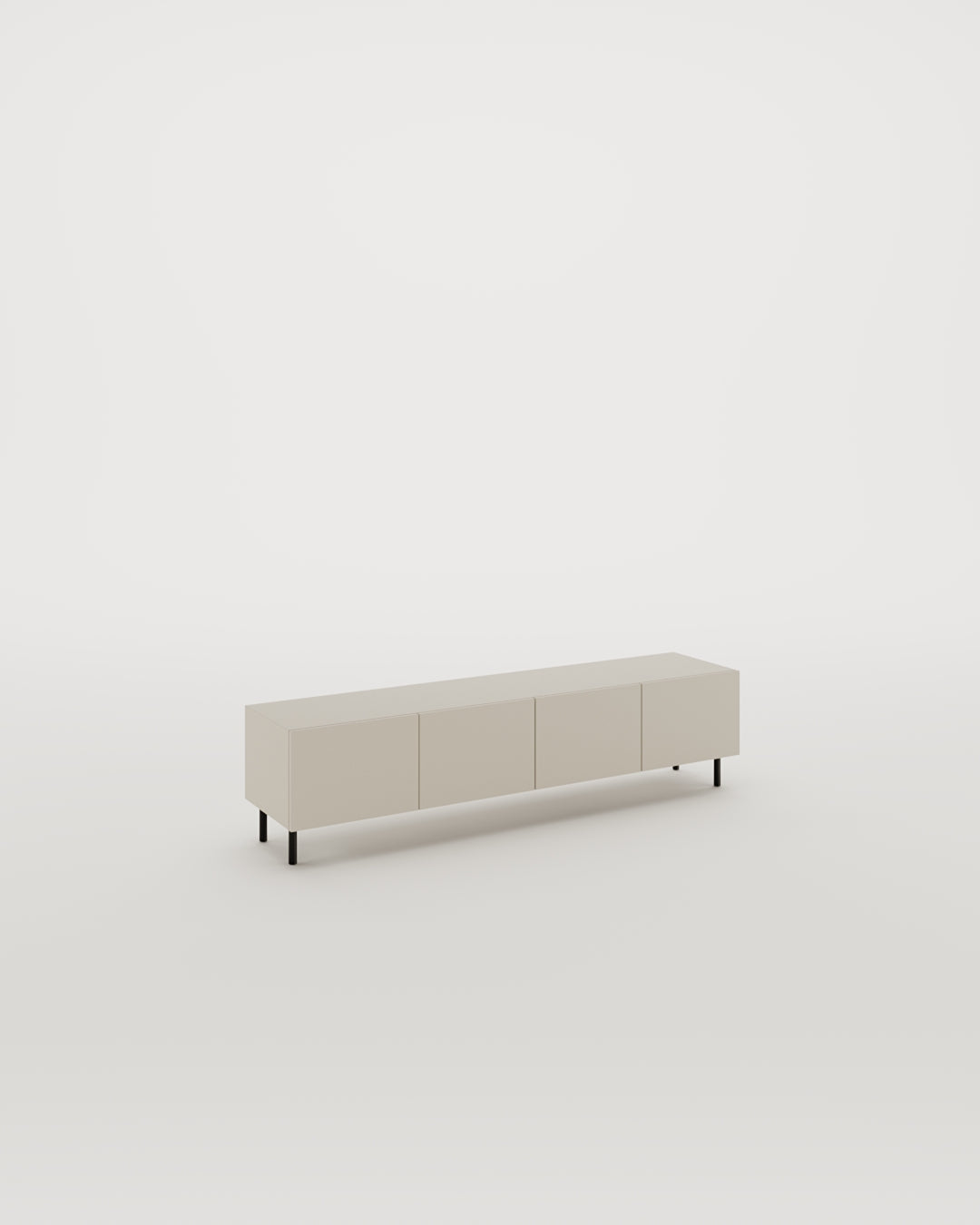 Chicago TV Cabinet, 200–230 cm wide, for media storage in the living room