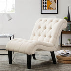 Chaise Lounge Couch Upholstered Accent Chair for Bedroom Living Room Chairs