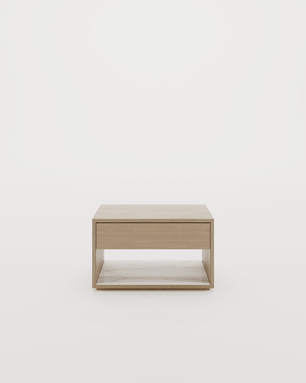Dallas Bedside Table, 60–70 cm wide, for the bedroom