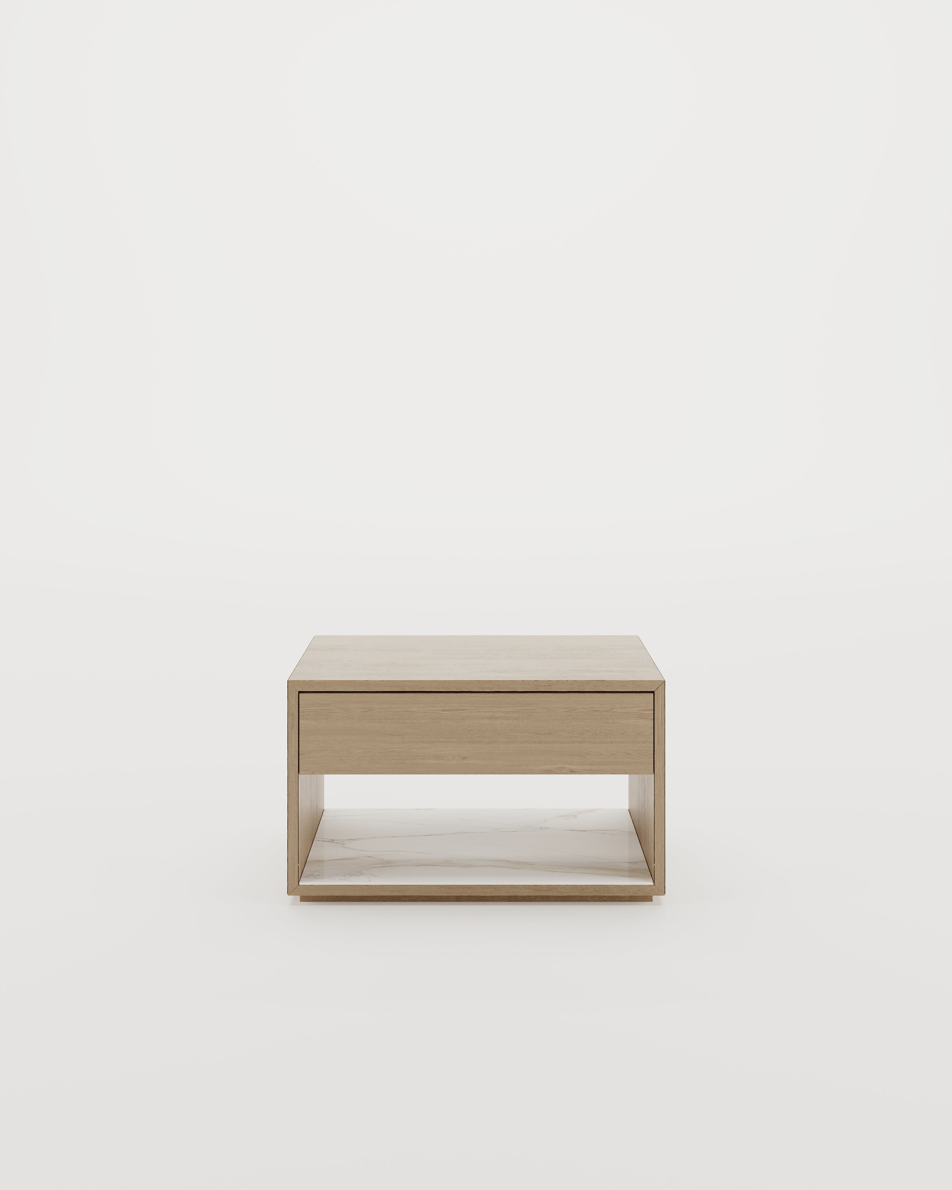 Dallas Bedside Table, 60–70 cm wide, for the bedroom