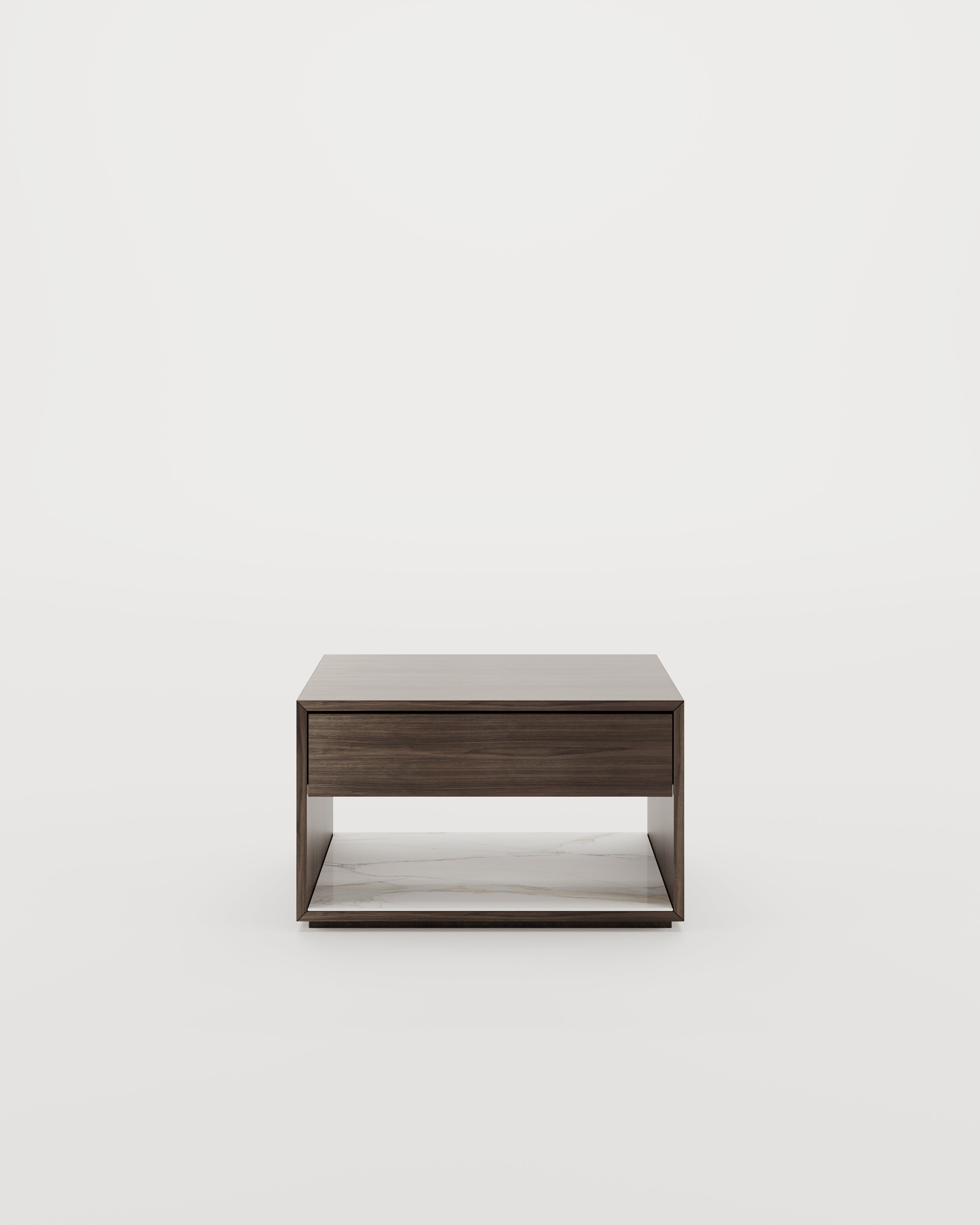 Dallas Bedside Table, 60–70 cm wide, for the bedroom