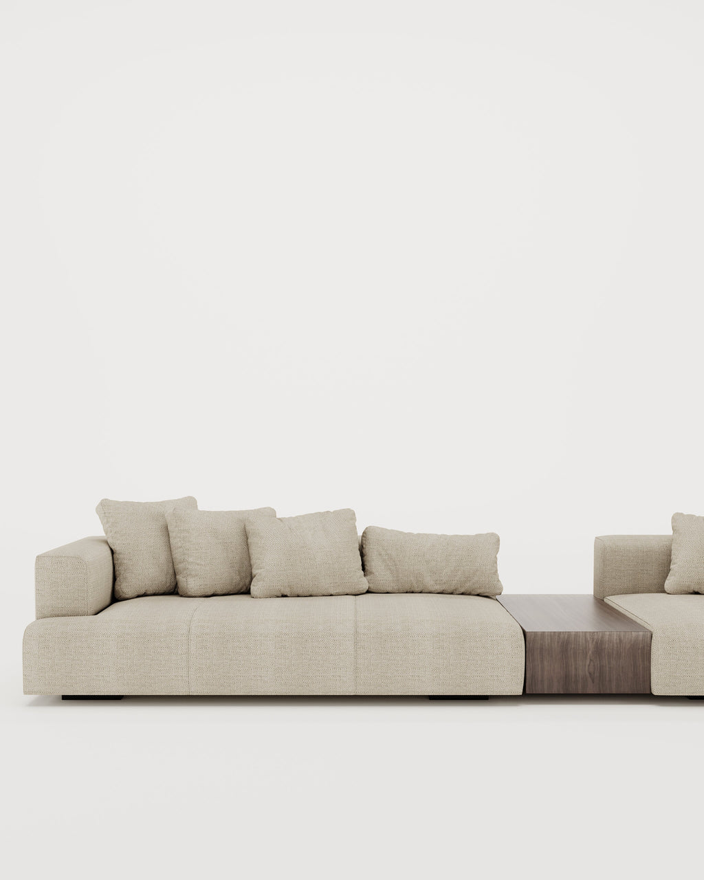 Dallas Corner Sofa - Table, for the living room or lounge area