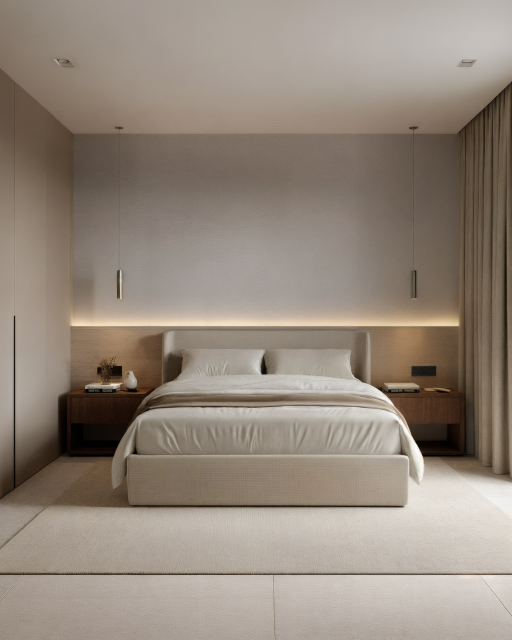 Dallas Bed, 160–180 cm wide, for the bedroom