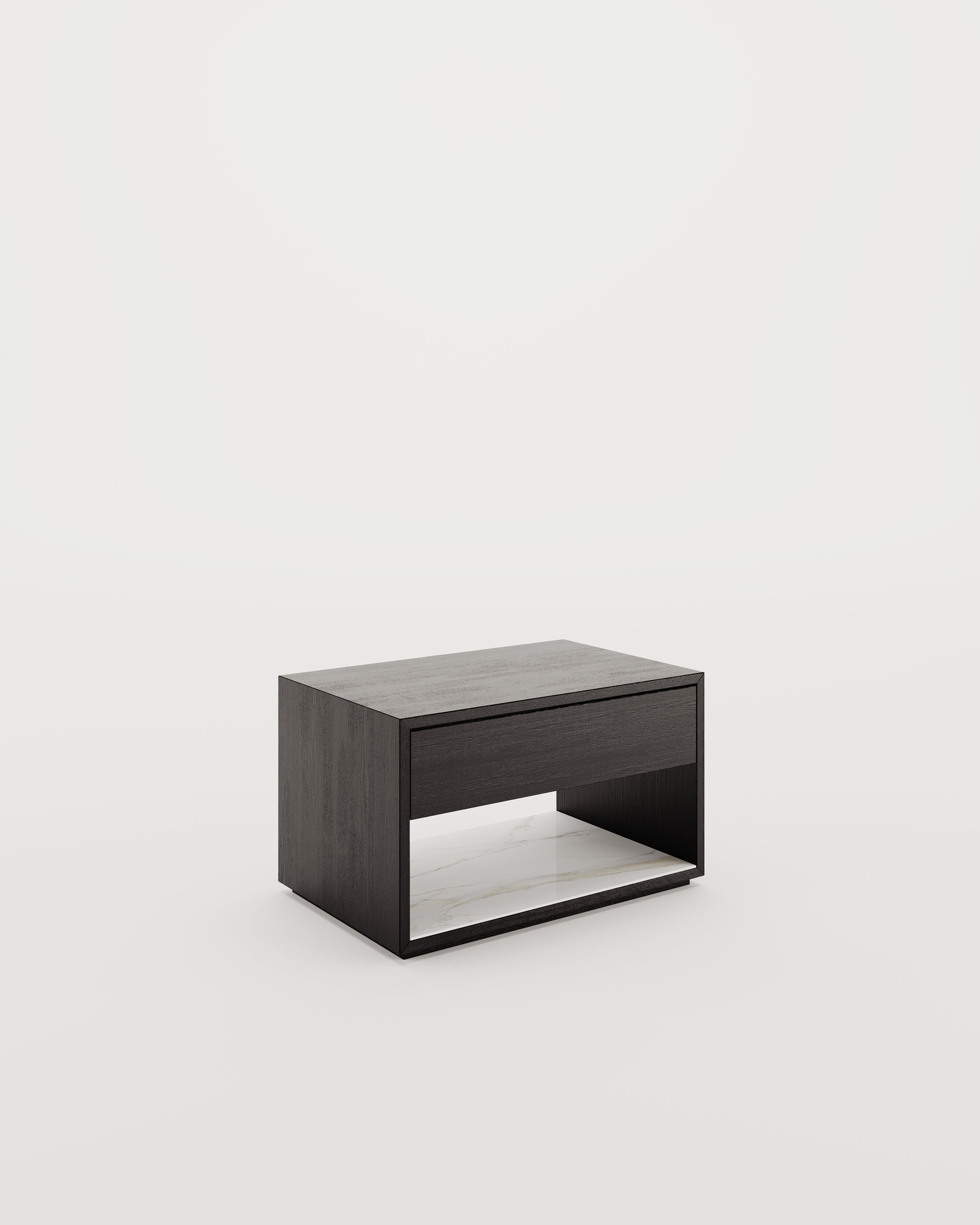 Dallas Bedside Table, 60–70 cm wide, for the bedroom