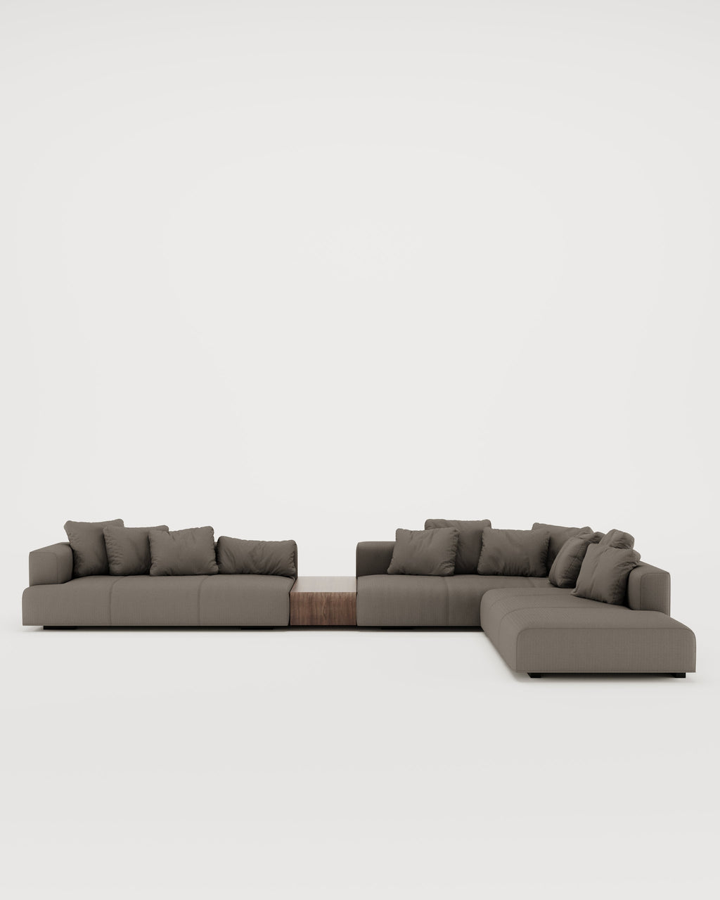 Dallas Corner Sofa - Table, for the living room or lounge area