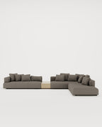 Dallas Corner Sofa - Table, for the living room or lounge area