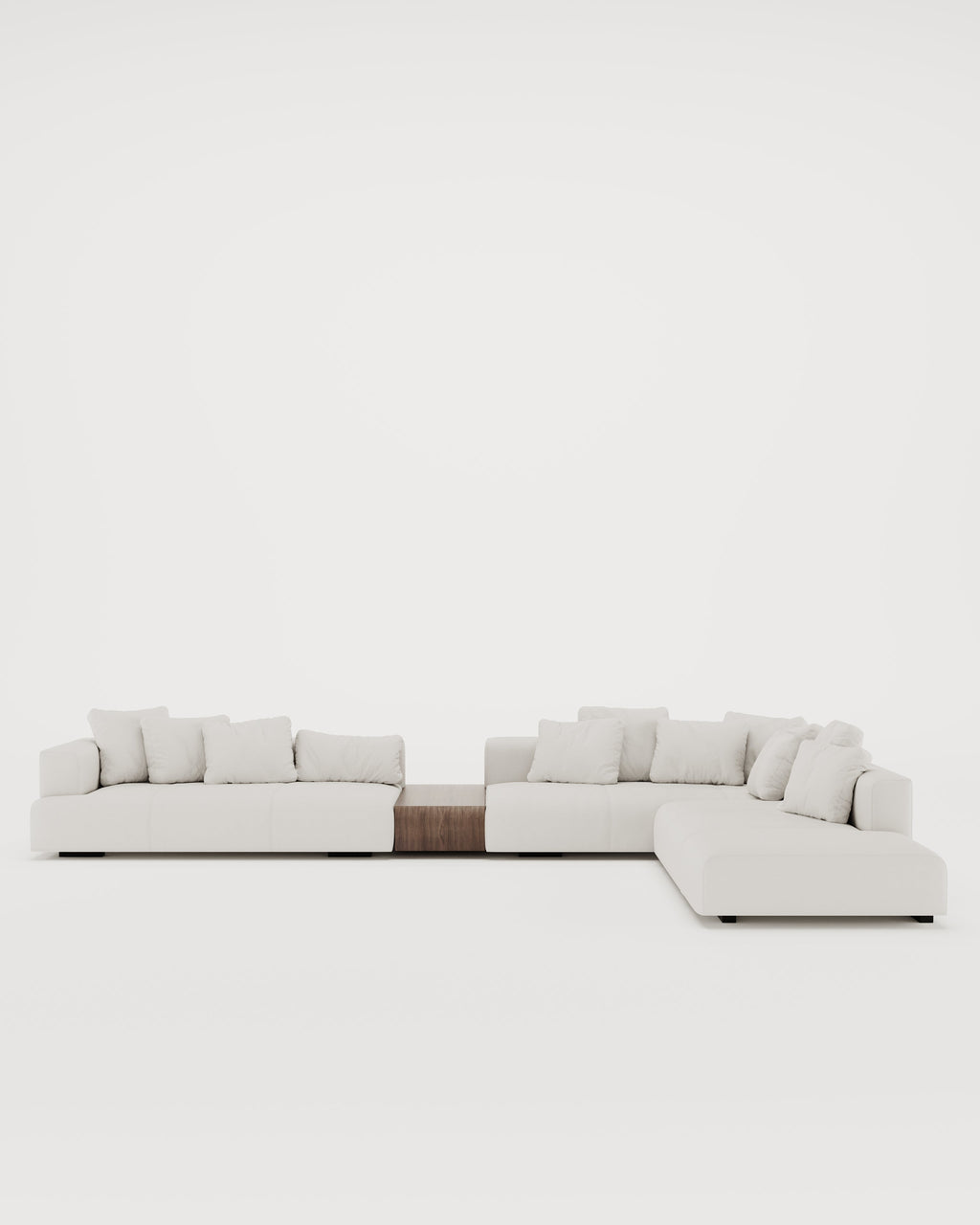 Dallas Corner Sofa - Table, for the living room or lounge area