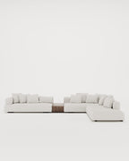 Dallas Corner Sofa - Table, for the living room or lounge area