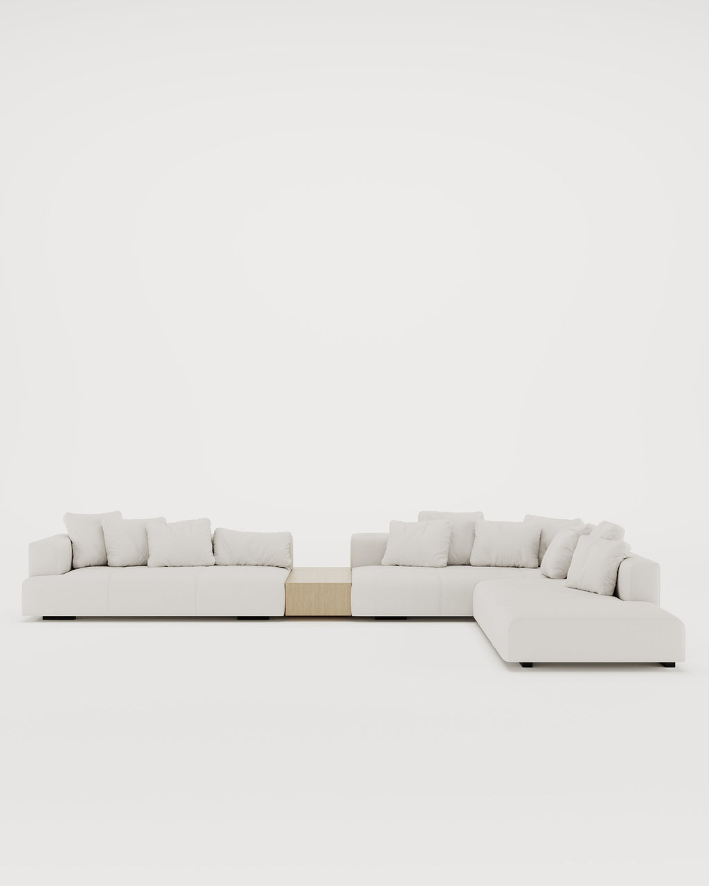 Dallas Corner Sofa - Table, for the living room or lounge area