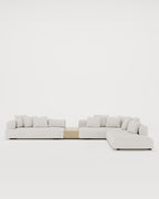 Dallas Corner Sofa - Table, for the living room or lounge area