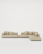 Dallas Corner Sofa - Table, for the living room or lounge area