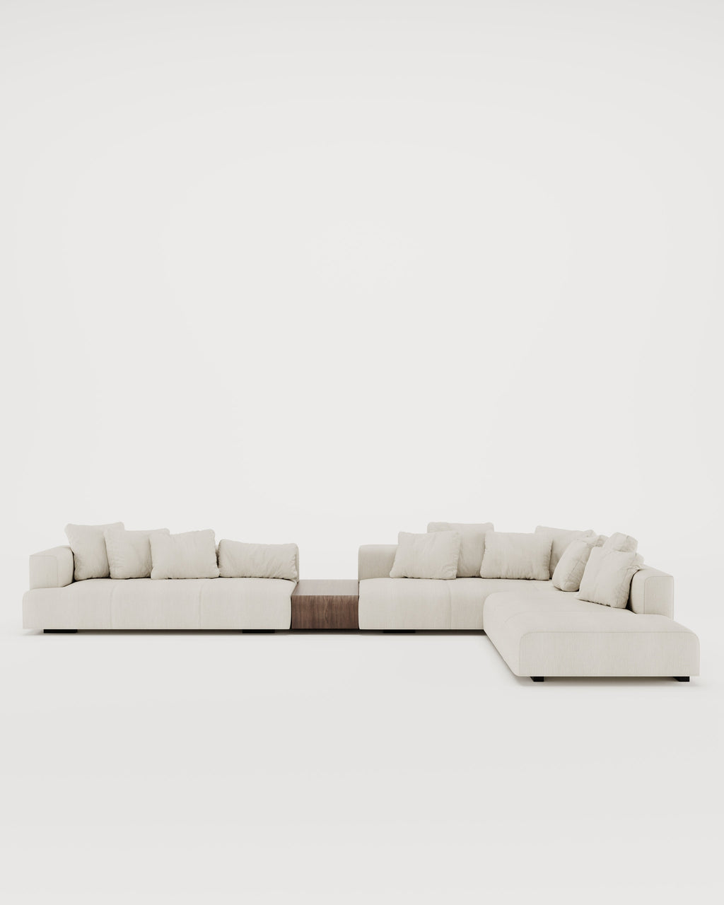 Dallas Corner Sofa - Table, for the living room or lounge area