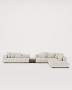 Dallas Corner Sofa - Table, for the living room or lounge area