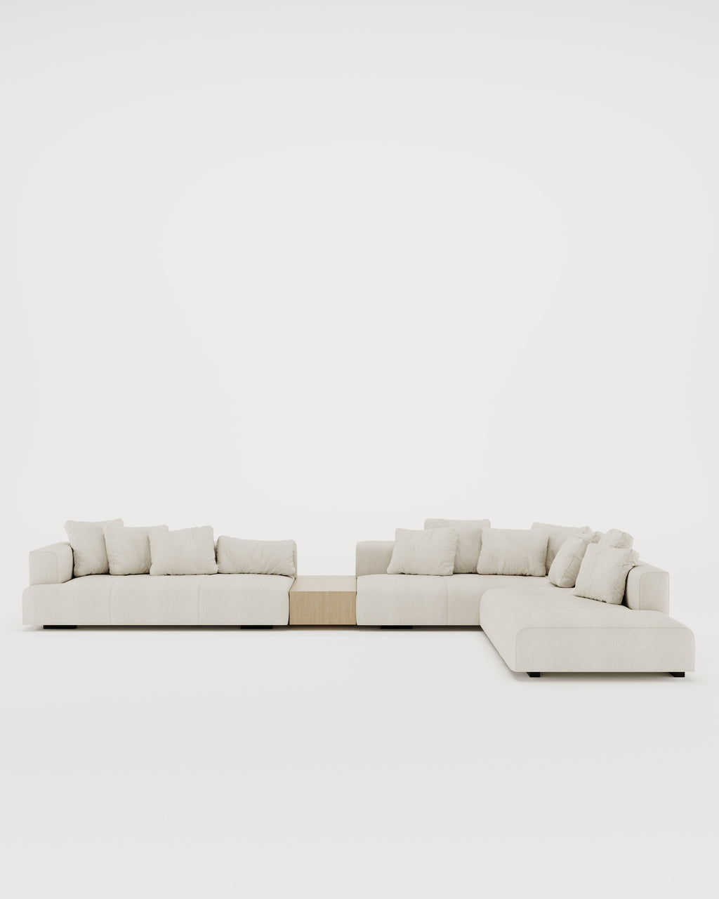 Dallas Corner Sofa - Table, for the living room or lounge area