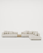 Dallas Corner Sofa - Table, for the living room or lounge area