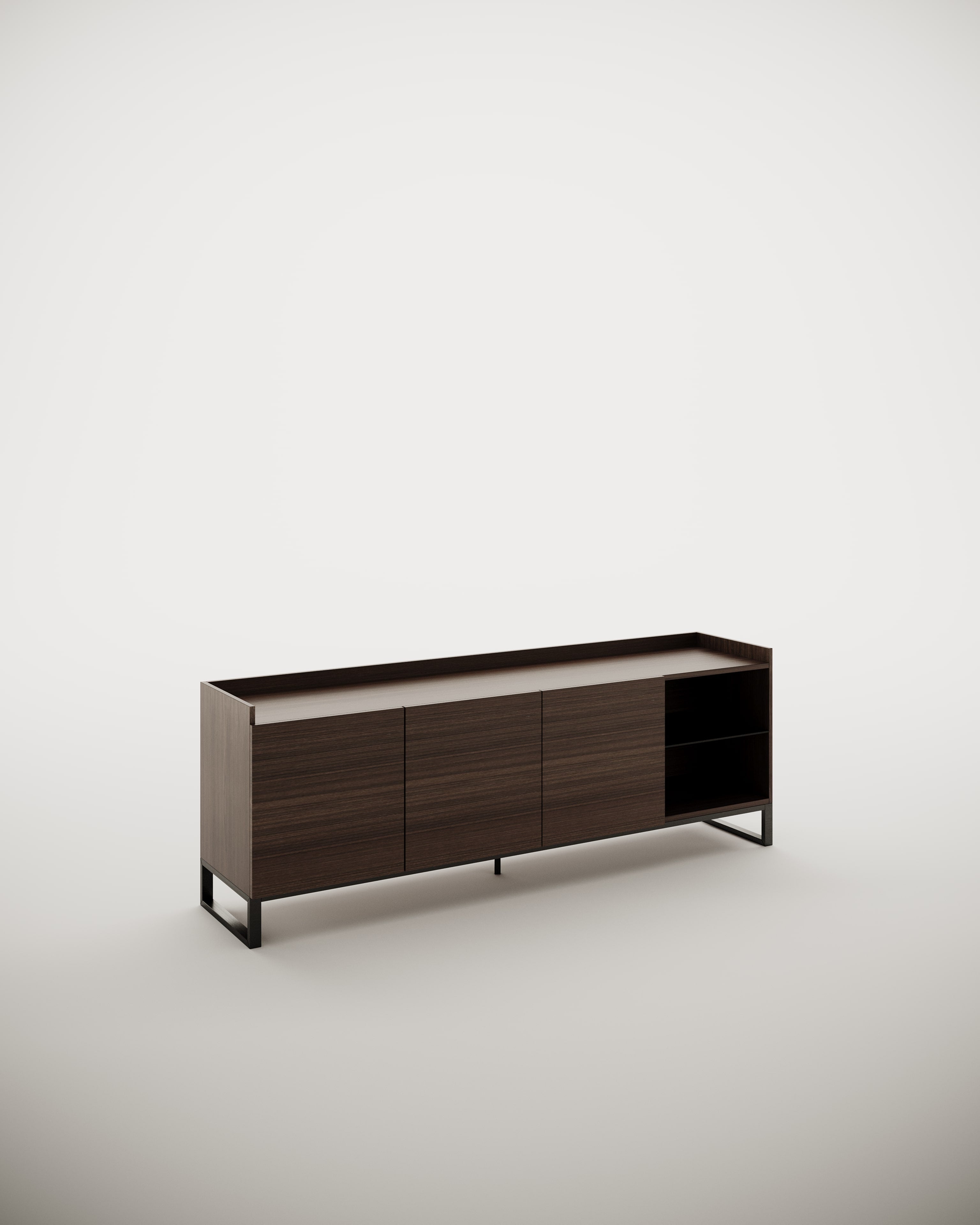 Dallas Sideboard, 200–220 cm wide, for living and dining room storage