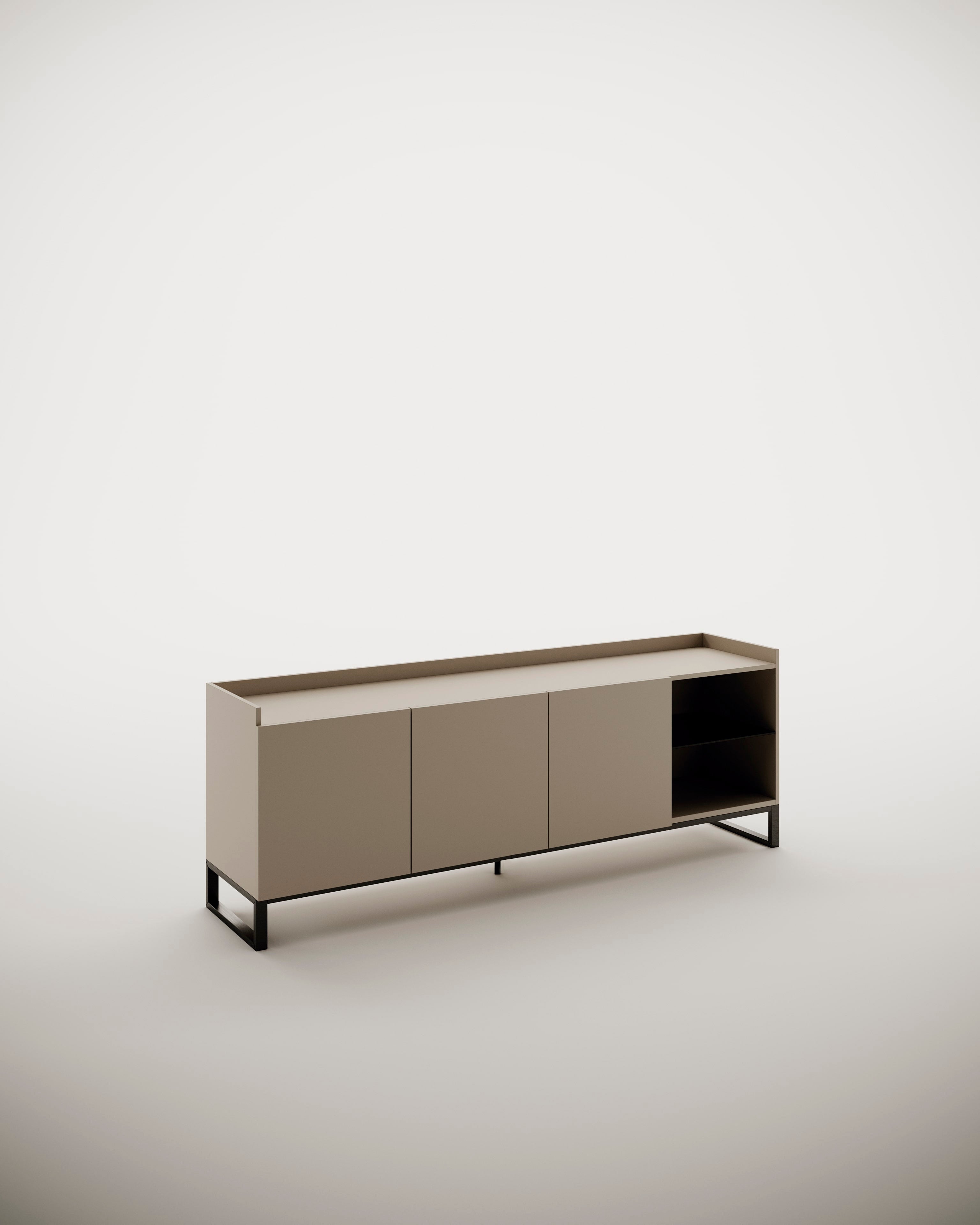 Dallas Sideboard, 200–220 cm wide, for living and dining room storage