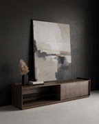 Dallas TV Cabinet, 200 cm wide, for media storage in the living room