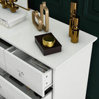 55.1 Wide Double Bedroom Dresser with Storage Drawers