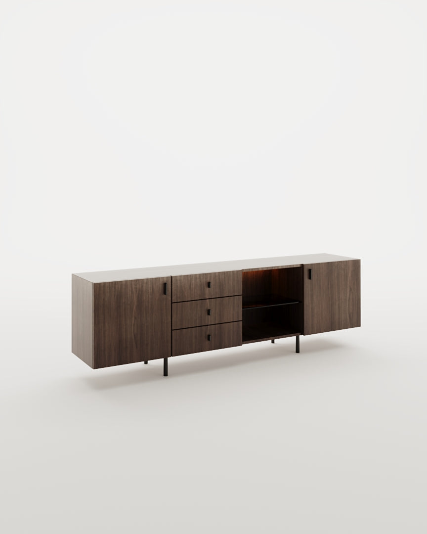 Havana Sideboard, 200–220 cm wide, for living and dining room storage