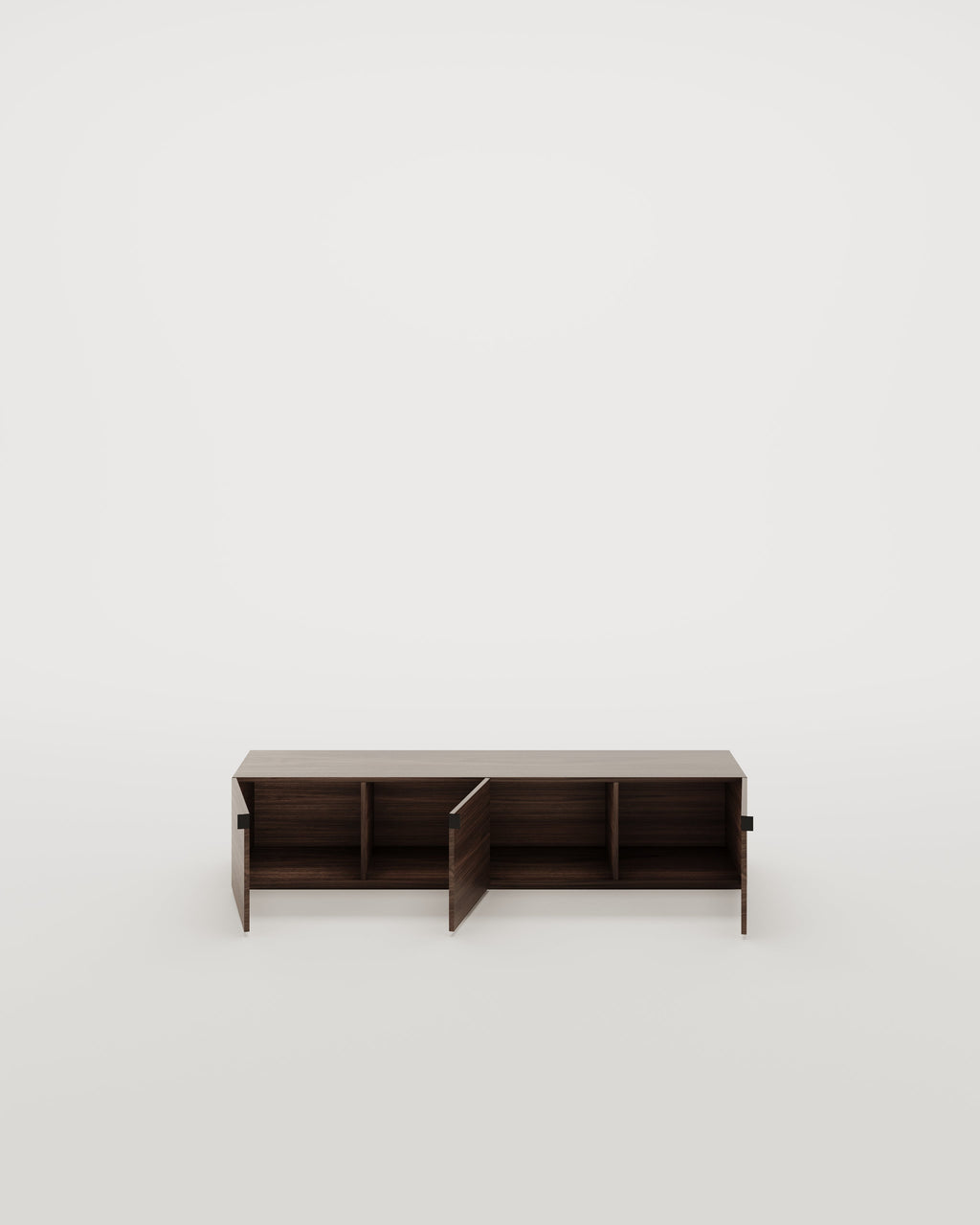 Modena TV Cabinet, 200–220 cm wide, for media storage in the living room
