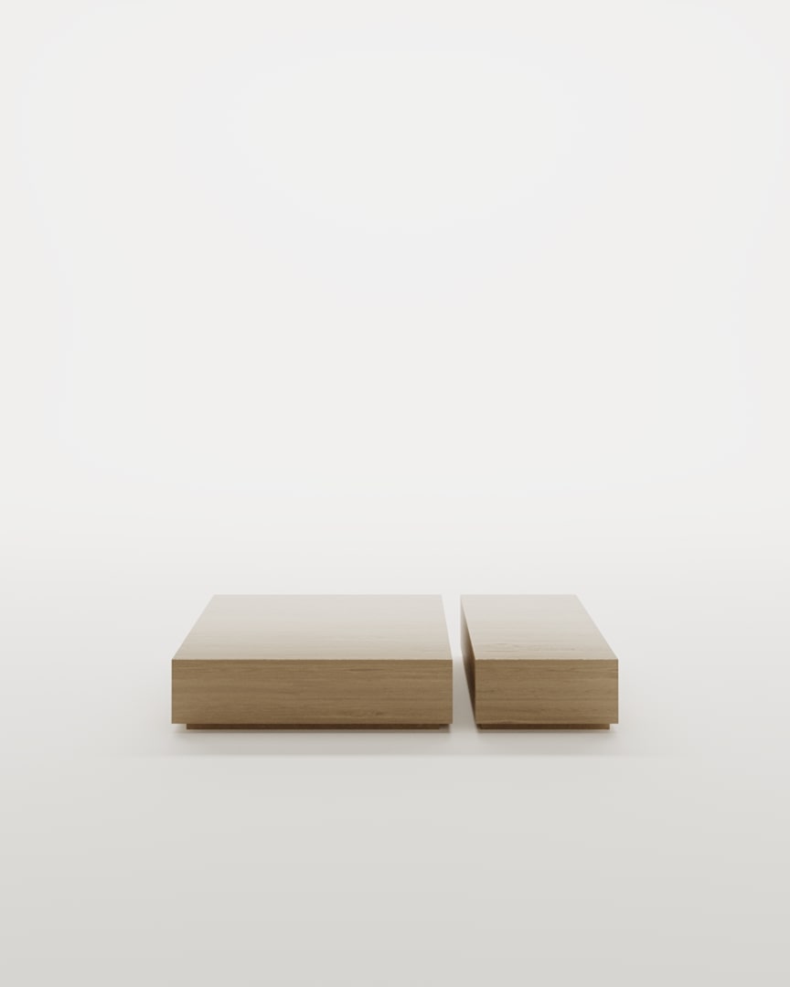 New York Coffee Table, 130–190 cm wide, for the living room or lounge area