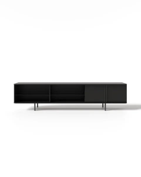 Nord TV Cabinet, 200–220 cm wide, for media storage in the living room