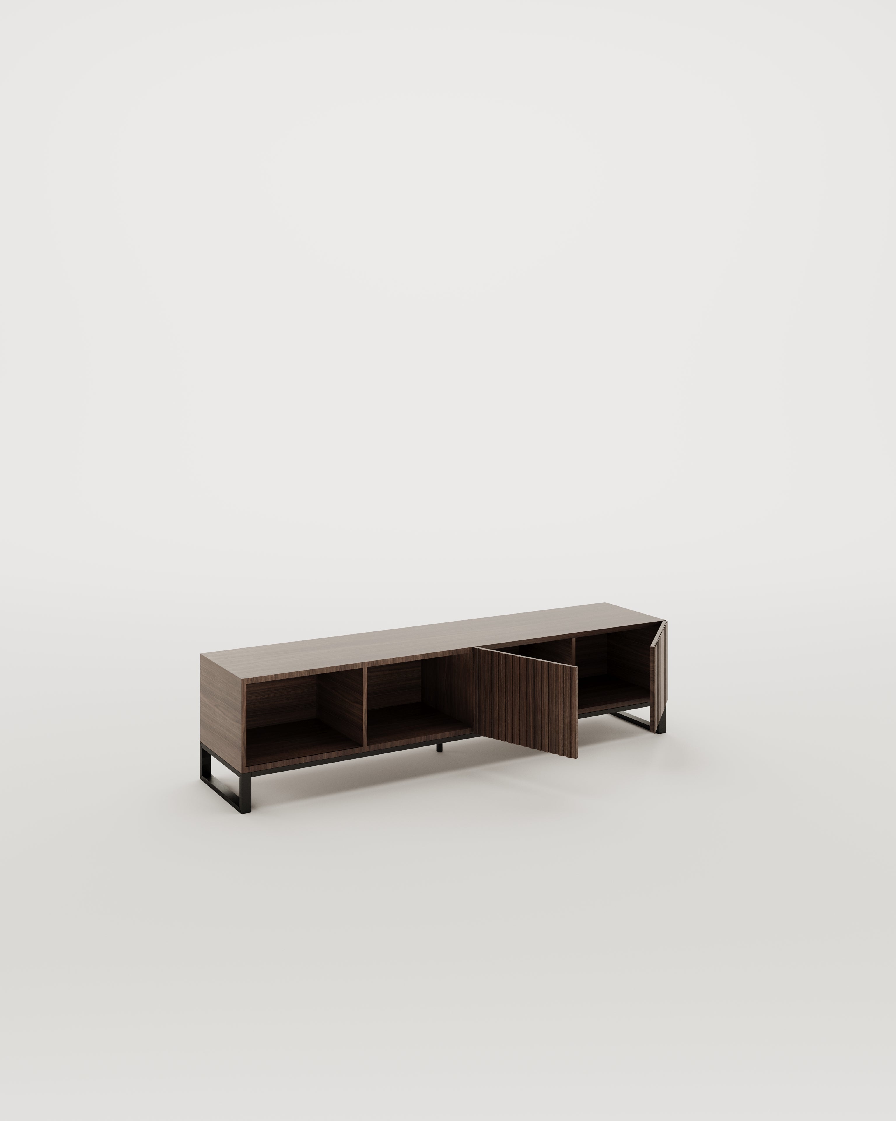 Phoenix TV Cabinet, 180–230 cm wide, for media storage in the living room