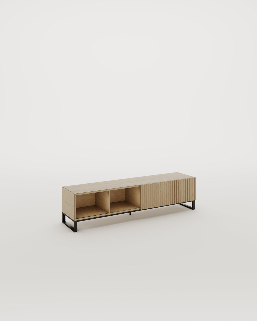 Phoenix TV Cabinet, 180–230 cm wide, for media storage in the living room