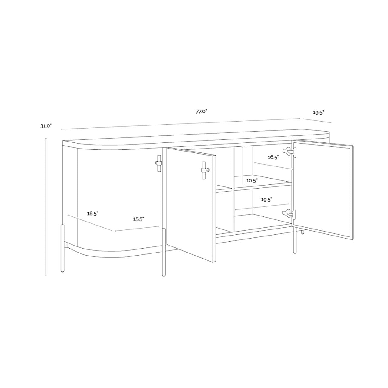 SP - CATALDI SIDEBOARD