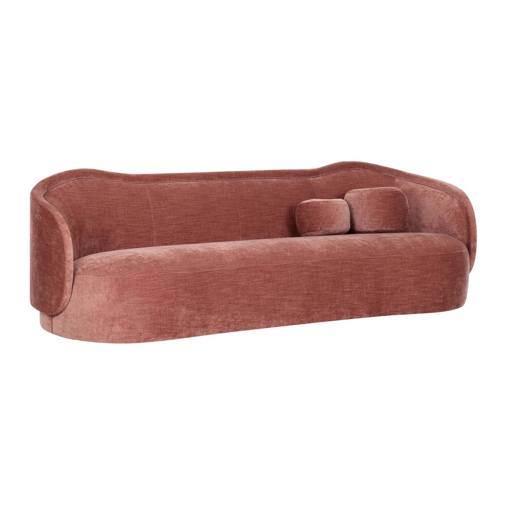 TV Circe Textured Velvet Sofa