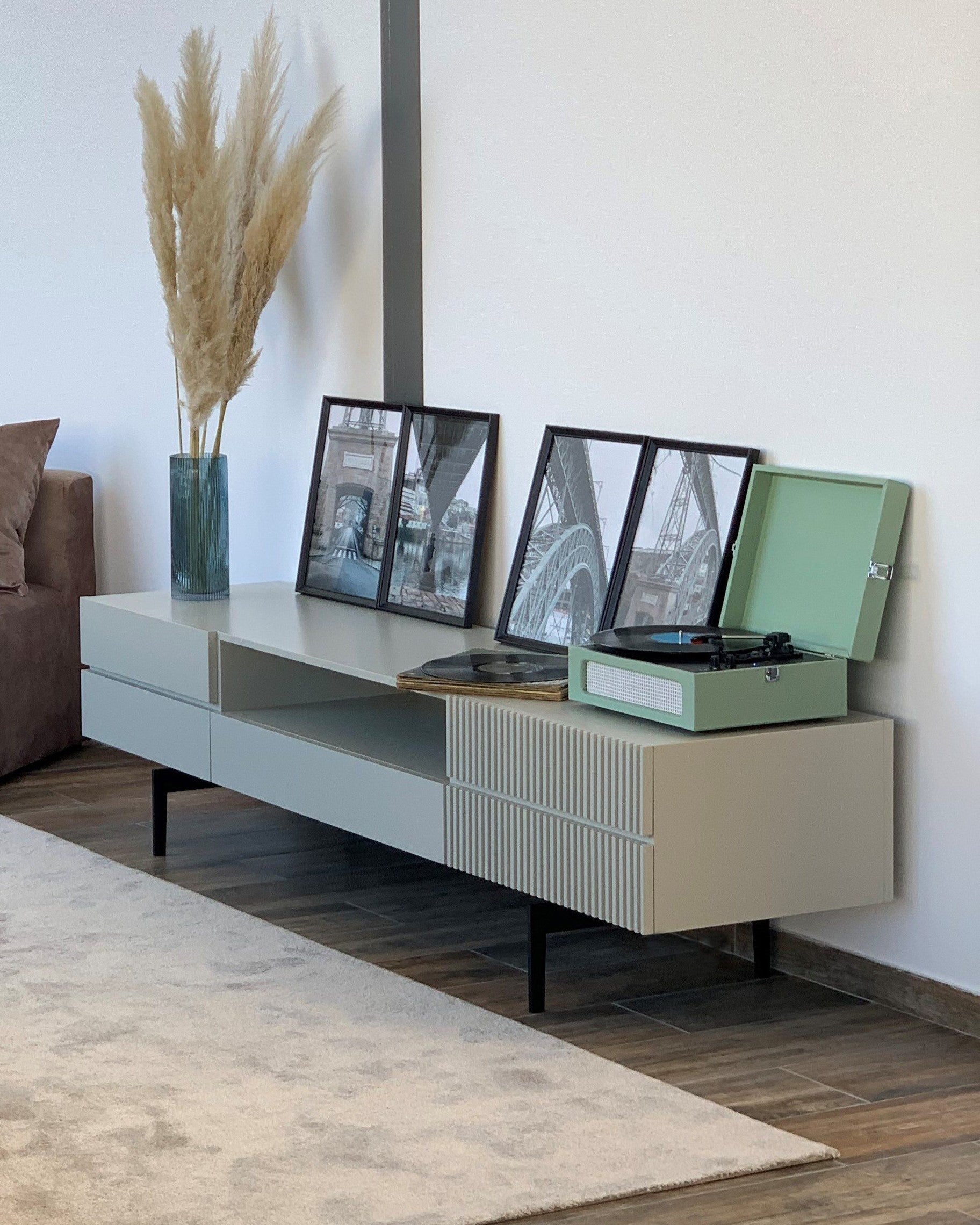 The First TV Cabinet, for media storage in the living room