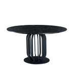 EF - MARBLE-LOOK DINING TABLE